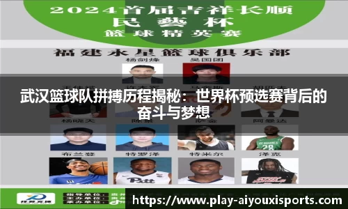 武汉篮球队拼搏历程揭秘：世界杯预选赛背后的奋斗与梦想